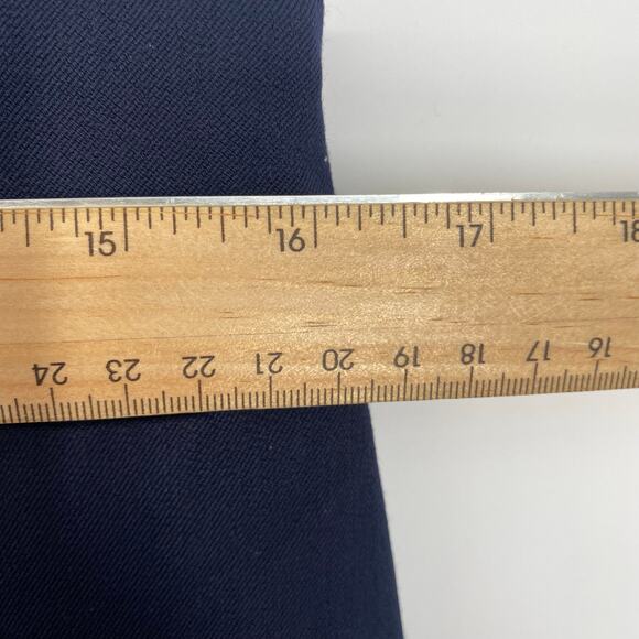 Talbots Pants Women’s 8 Navy High Waisted Straight Classic Career Professional - Picture 8 of 9